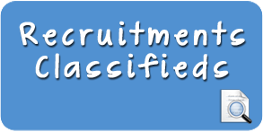 Recruitment Job Classified Advertisement