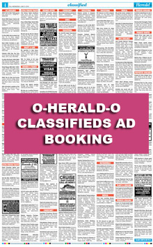 oHeraldo Classified Epaper