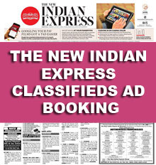 New Indian Express Classifieds Newspaper Ad Online Booking @ Ads2publish