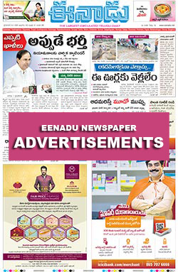 Eenadu Newspaper Ads
