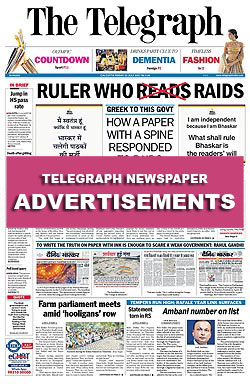 Telegraph Newspaper Ads