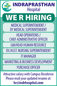 Hospital Staff Job Recruitment Ad